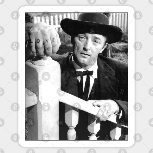 Robert Mitchum Sticker by Bugsponge